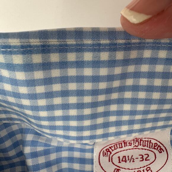 Brooks Brothers Madison Button Down Dress Shirt 14.5-32 - Picture 3 of 5
